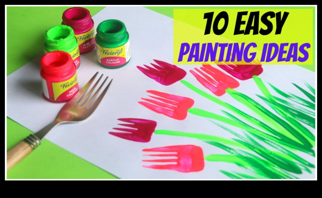 10 פרויקטי צבע קלים בעשה זאת בעצמך לילדים 1 יצירות מופת מבולגנות: פרוייקטים של ציור עשה זאת בעצמך לילדים לאמנים מתחילים