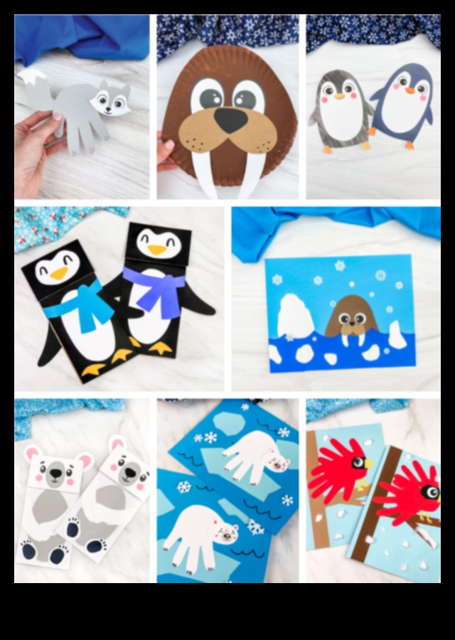 מלאכת חיות בר בזמן החורף: פרויקטי עשה זאת בעצמך בהשראת יצורי הטבע