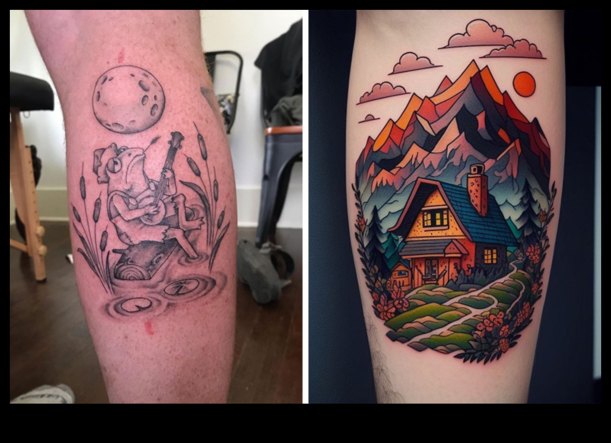 Ink Wilderness: גלה את סיפורי חיות הבר בקעקועים