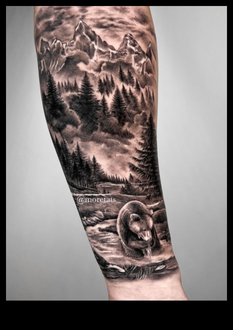 Ink Wilderness: גלה את סיפורי חיות הבר בקעקועים