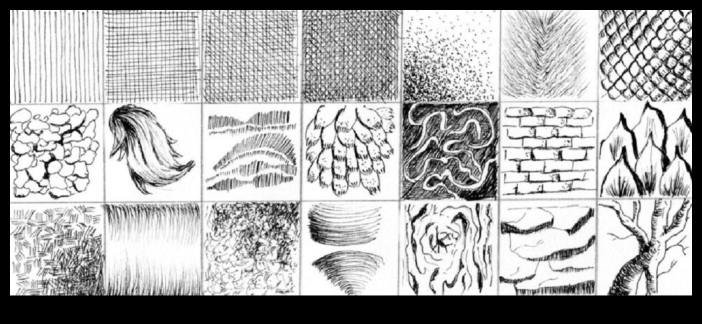 ריקוד הקווים המורכב: ציורי עט ודיו אקספרסיביים