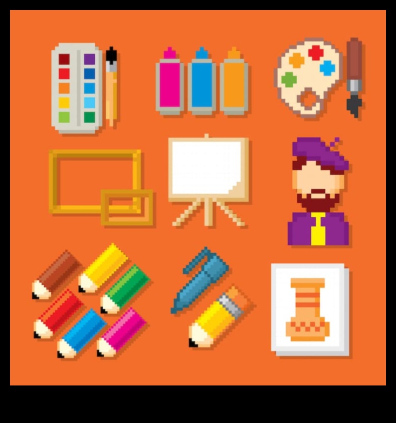 Pixel Magic: הפיכת קווים ליופי אמנותי דיגיטלי