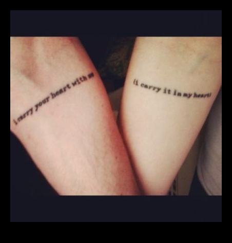 אפי דיו: קעקועים זוגיים יוצרים סיפורי אהבה נצחיים ואינסופיים