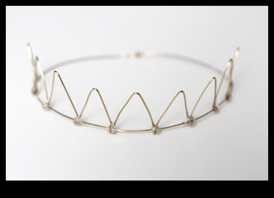 כתר עטוף בחוט עשה זאת בעצמך מדריך שלב אחר שלב 2 כתרים עטופים בחוט גחמני: אביזרי עשה זאת בעצמך עבור Royal Vibes