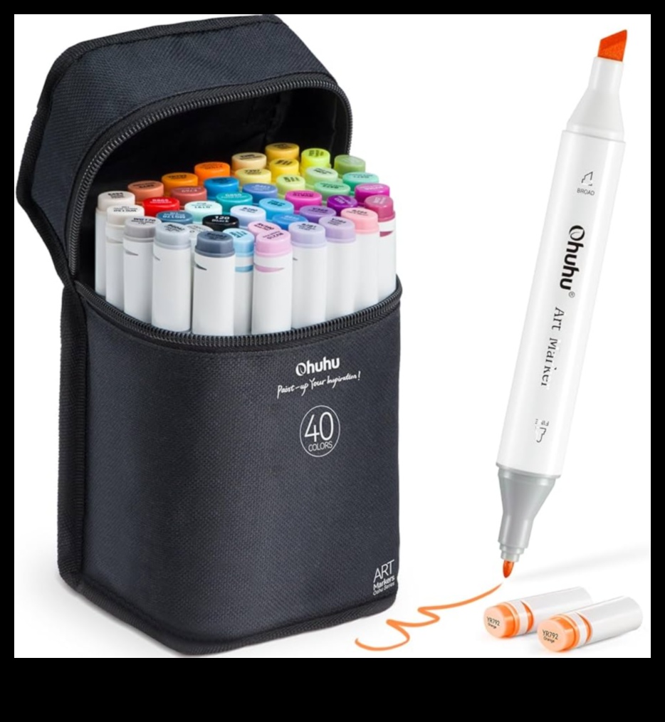 מעבר לקווים: בחינת אפשרויות מופשטות עם סמנים