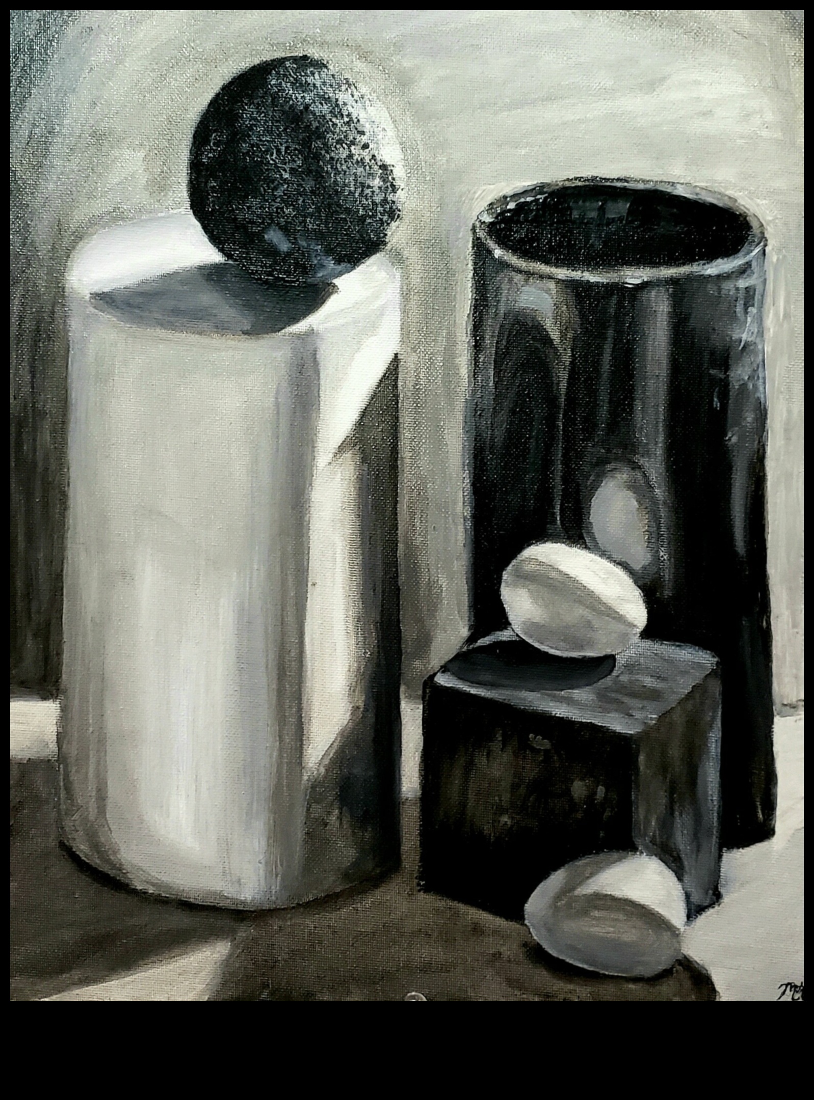 שתיקה בגוונים: לימודי טבע דומם במונוכרום