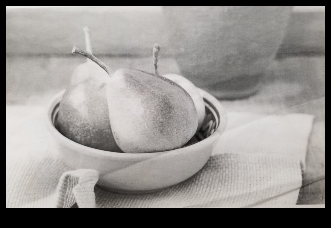 שתיקה בגוונים: לימודי טבע דומם במונוכרום