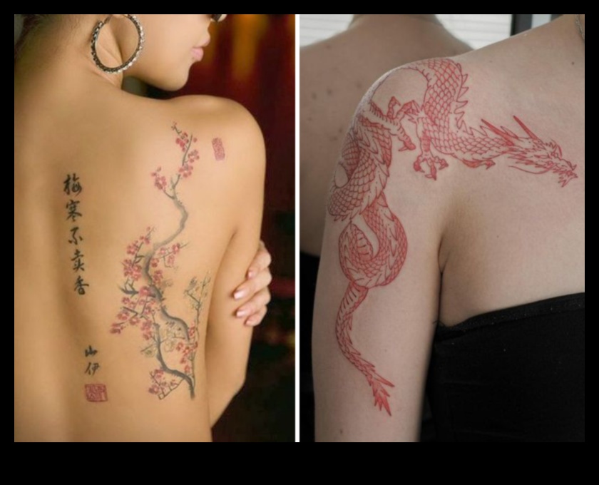 מגילות דיו: יופי ומורשת נצחיים בקעקועים יפניים