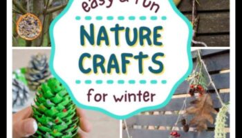 מלאכת יד ביער חורף: פרויקטי עשה זאת בעצמך בהשראת יערות כפור