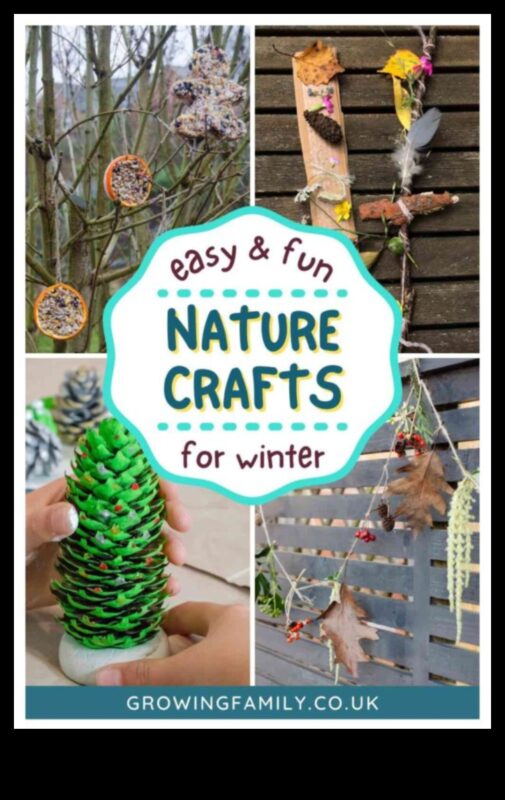 מלאכת יד ביער חורף: פרויקטי עשה זאת בעצמך בהשראת יערות כפור