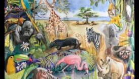 מנג'רי דיו: יצירת סיפורי חיות בר על העור