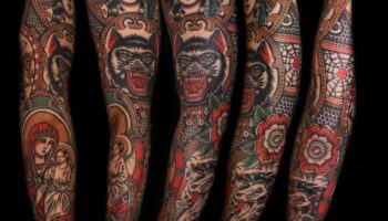 נאמן למסורת: יופי מתמשך בקעקועים מסורתיים קלאסיים