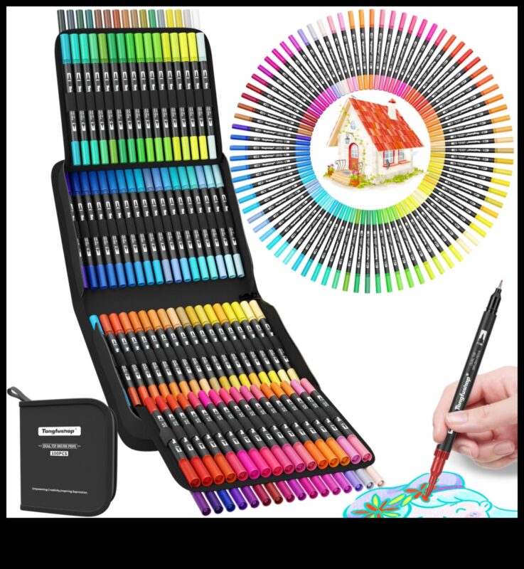 מעבר לקווים: בחינת אפשרויות מופשטות עם סמנים