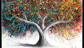 בד החלומות: אמצו את היופי של אמנות צבעי מים